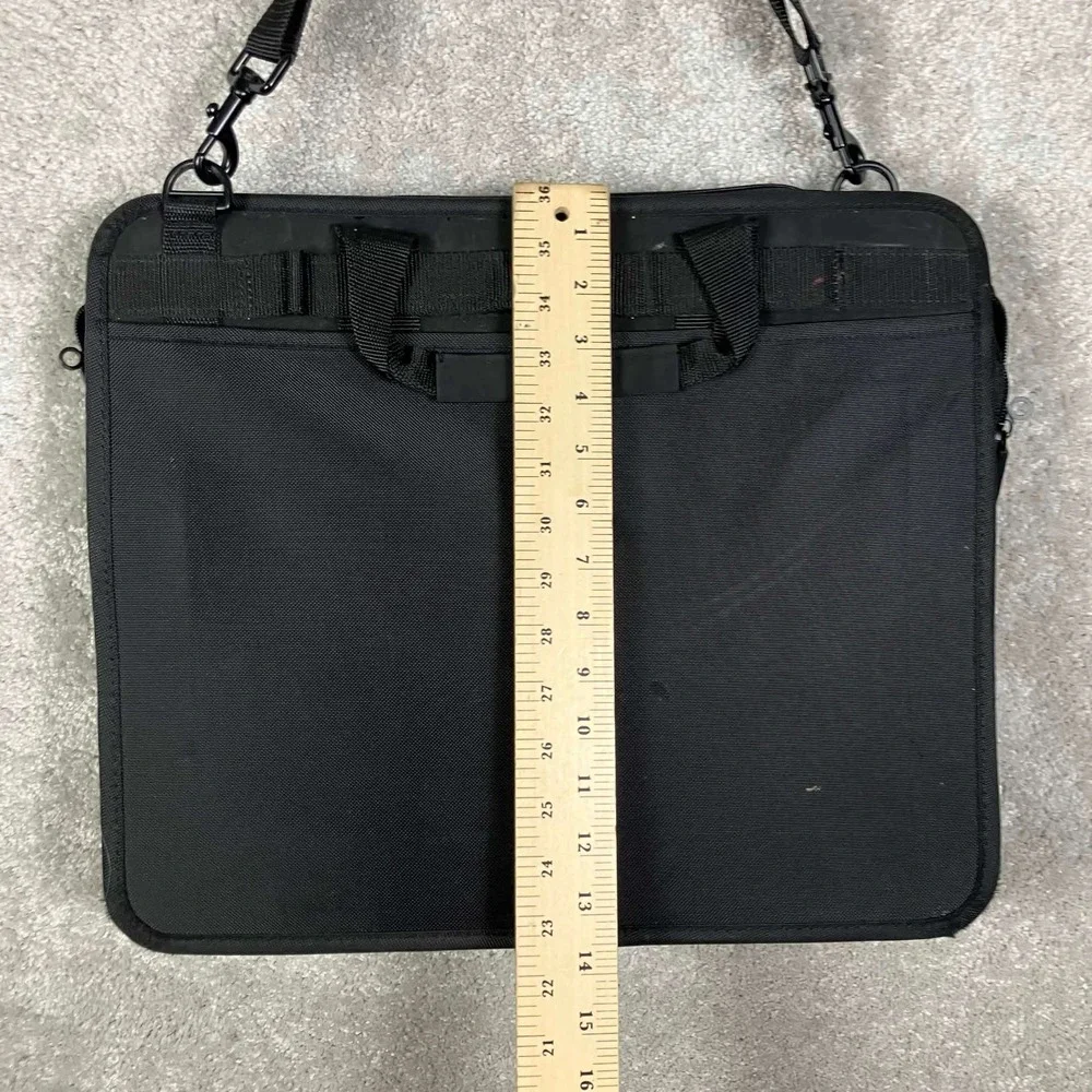 Vintage IBM ThinkPad Black Laptop Messenger Bag Briefcase Shoulder Strap 16